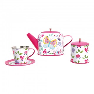 Detský čajový set ružový