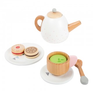 Čajový set so sušienkami