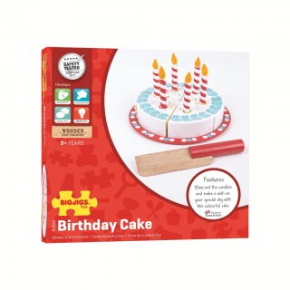 Krájacia narodeninová torta