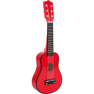 Gitara červená