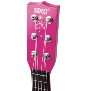 Drevená gitara Star ružová