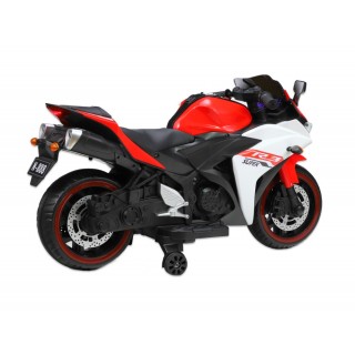 Cestná motorka Ninja R3 s plynovou rukoväťou a nožnou brzdou