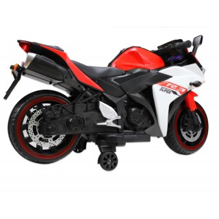 Cestná motorka Ninja R3 s plynovou rukoväťou a nožnou brzdou