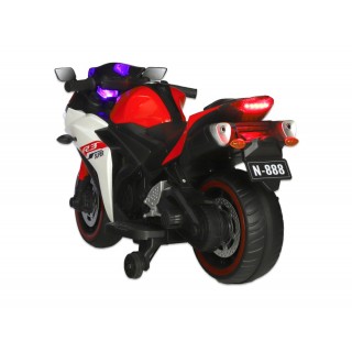 Cestná motorka Ninja R3 s plynovou rukoväťou a nožnou brzdou