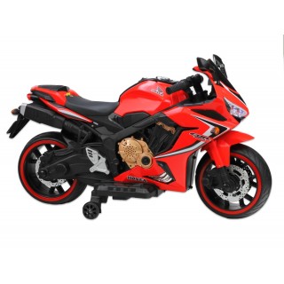 Cestná motorka CBR 650R s plynovou rukoväťou a nožnou brzdou