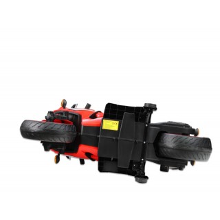 Cestná motorka CBR 650R s plynovou rukoväťou a nožnou brzdou