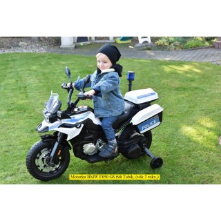 Elektrická motorka enduro BMW F850 GS