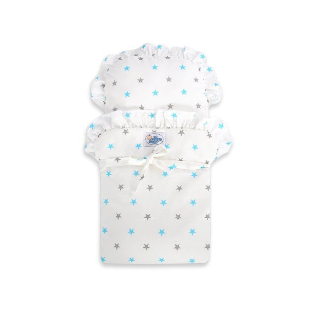 Drevený kočík pre bábiky ECO TOYS - ružový