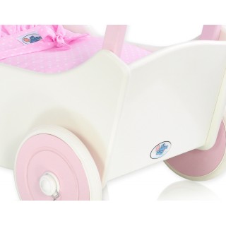 Drevený kočík pre bábiky MILA