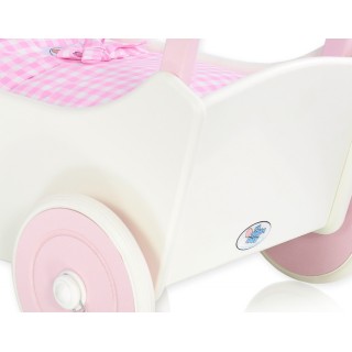 Drevený kočík pre bábiky MILA