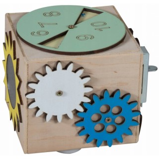 Montessori drevená kocka - malá