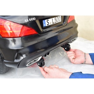 Elektrické autíčko Polícia - Mercedes SL500