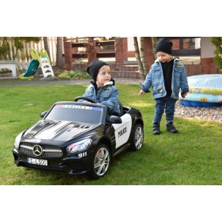 Elektrické autíčko Polícia - Mercedes SL500