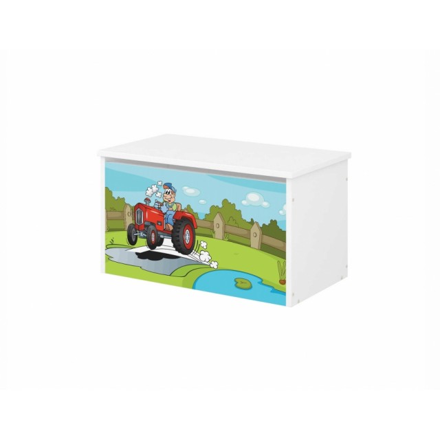 Box na hračky s motívom Traktoríka