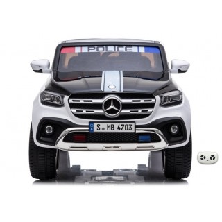 Mercedes X-Class 4x4 POLICIE 911 s 2,4G, FM, rocking horse