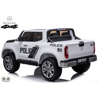 Mercedes X-Class 4x4 POLICIE 911 s 2,4G, FM, rocking horse