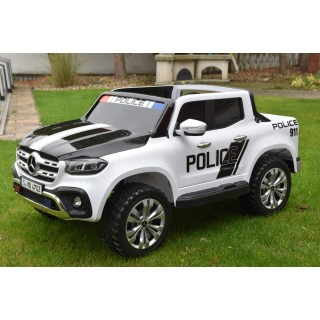 Mercedes X-Class 4x4 POLICIE 911 s 2,4G, FM, rocking horse