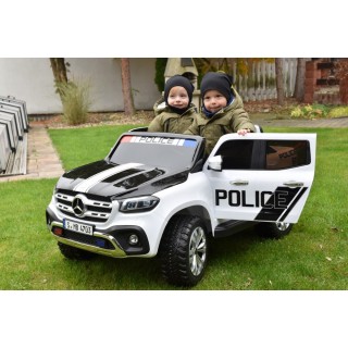 Mercedes X-Class 4x4 POLICIE 911 s 2,4G, FM, rocking horse
