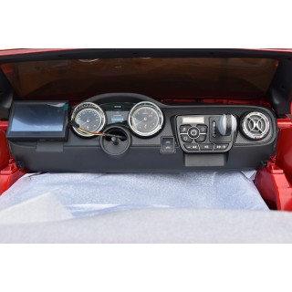 Mercedes X-Class 4x4 s 2,4G, MP4, FM, rocking horse - vínová met.