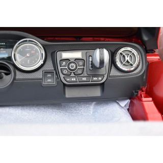 Mercedes X-Class 4x4 s 2,4G, MP4, FM, rocking horse - vínová met.