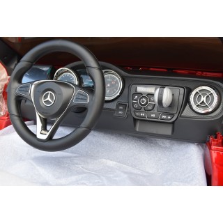 Mercedes X-Class 4x4 s 2,4G, MP4, FM, rocking horse - vínová met.
