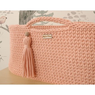 Mojžišový košík BOHO Ručne vyrobený so stojanom