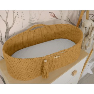 Mojžišový košík BOHO Ručne vyrobený so stojanom