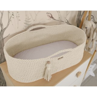 Mojžišový košík BOHO Ručne vyrobený so stojanom