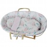 Kôš Mojžišov pre bábätko Natural so stojanom matrac + príslušenstvo Hydrangea