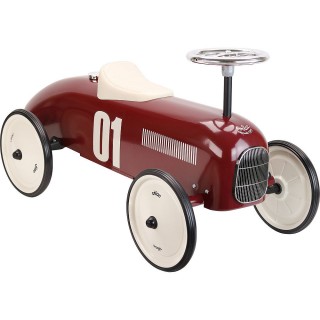 Vintage kovové odrážadlo bordo