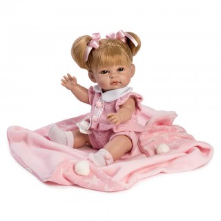 Luxusná detská bábika-bábätko Berbesa Kamila