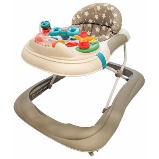 Multifunkčné chodítko - šedo/biele hviezdičky