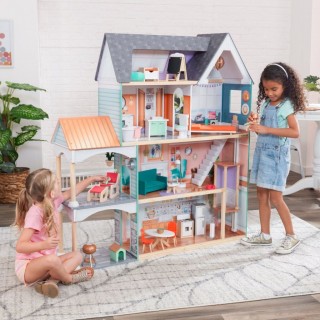 Drevený domček pre bábiky  Dahlia Mansion