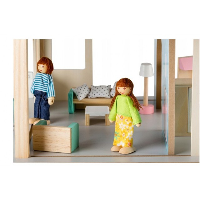Tulimi Drevený domček pre bábiky