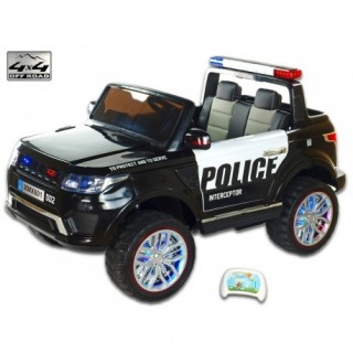 Elektrické SUV Rover policie 911 Interceptor s 2.4G, náhonom 4x4, EVA kolesá