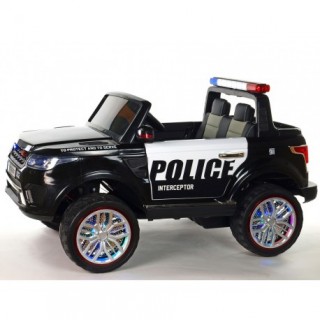 Elektrické SUV Rover policie 911 Interceptor s 2.4G, náhonom 4x4, EVA kolesá