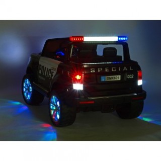 Elektrické SUV Rover policie 911 Interceptor s 2.4G, náhonom 4x4, EVA kolesá