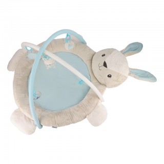 Luxusná plyšová hracia deka Zajačik