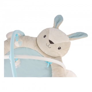 Luxusná plyšová hracia deka Zajačik