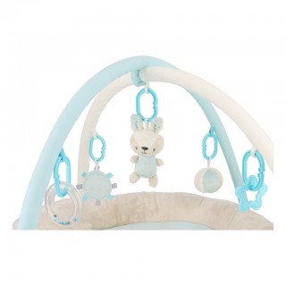 Luxusná plyšová hracia deka Zajačik