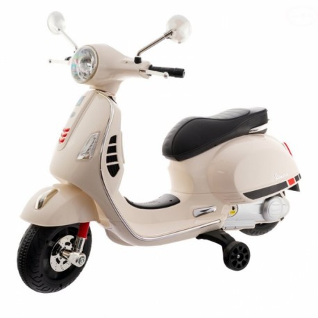 Elektrická motorka, LED svetlá, gumené kolesá