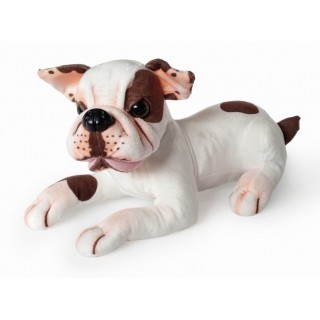Plyšový ležiaci Buldog