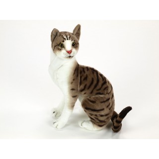 Plyšová sediaca mačka Micka