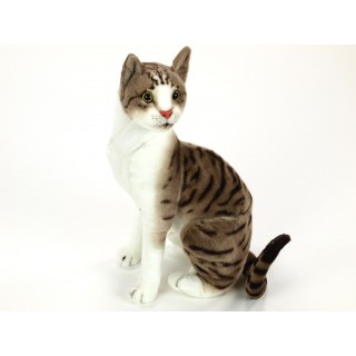 Plyšová sediaca mačka Micka