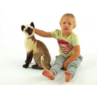 Plyšová mačka siamská