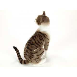 Plyšová sediaca mačka Micka