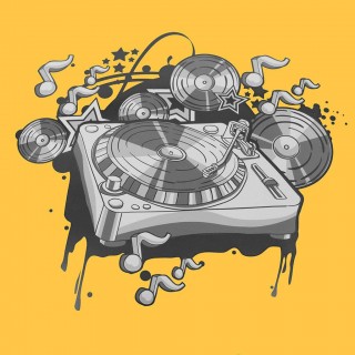 copy of Sánkovací tanier Baby Mix 60 cm MUSIC