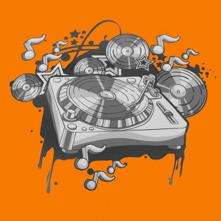 Sánkovací tanier Baby Mix 60 cm MUSIC