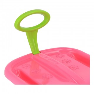 Sánkovací klzák s pohyblivou rukoväťou SNOW ARROW 74 cm