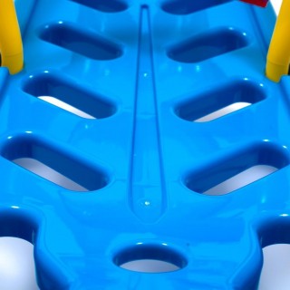 Plastové sánky s operadlom Baby Mix SNOW STAR